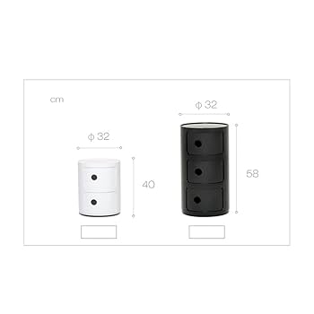 Kartell 3段収納キャビネット ② 楽天市場】正規代理店 Kartell カルテル 収納家具 3段